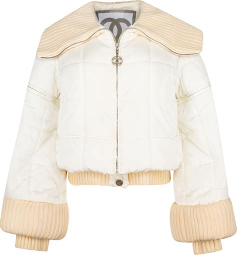 chanel puffer|farfetch chanel jacket.